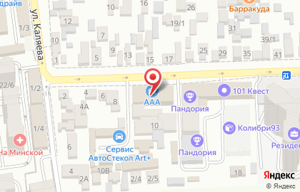 Сервисный центр на Кожевенной улице на карте