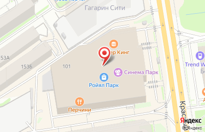 Ювелирный салон Жемчужина в Заельцовском районе на карте