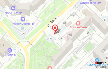 Магазин овощей и фруктов в Советском районе на карте