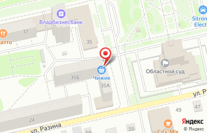 Банкомат ВТБ на проспекте Ленина, 35а на карте