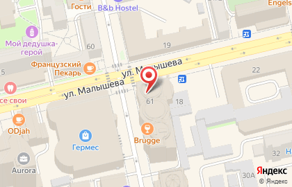 СберБанк в Екатеринбурге на карте