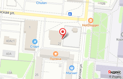 Тайм-кафе VineGret на Белорусской улице на карте