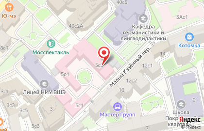 Кафе в Москве на карте