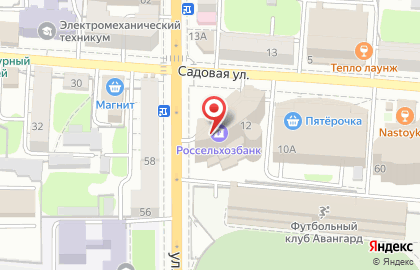 Межрегиональный центр юридической помощи на Садовой улице на карте