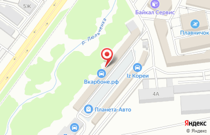 Магазин Вкарбоне на Московской улице на карте
