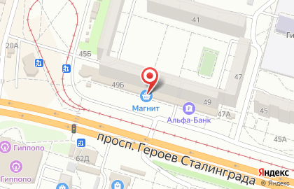 Магазин парфюмерии и косметики Parfum Decor на проспекте Героев Сталинграда, 49 на карте