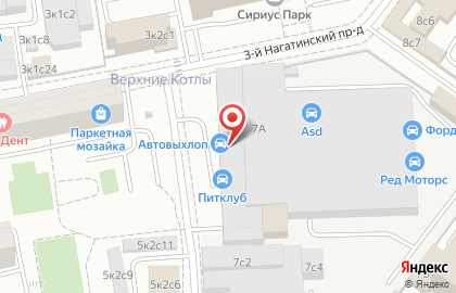 Центр Центр по ремонту АКПП в Хлебозаводском проезде, 7а на карте