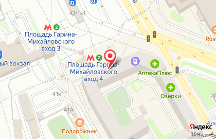 МТС, ОАО Мобильные ТелеСистемы на улице Вокзальной магистрали на карте