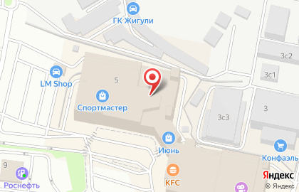 Фирменный офис Kvadratour в Красногорске на карте