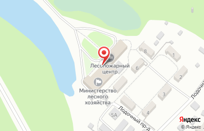 Лесопожарный центр, ГБУ на карте