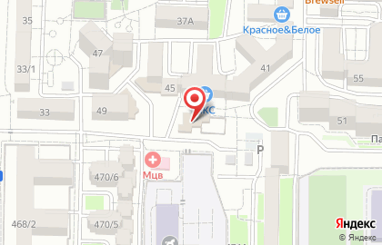 Магазин мясной продукции Куриный двор на улице Чехова на карте