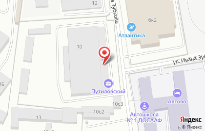 Путиловский на карте