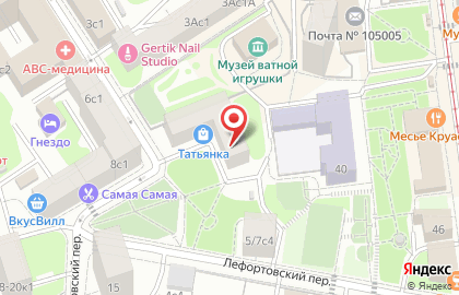 Московская служба психологической помощи населению в Москве на карте