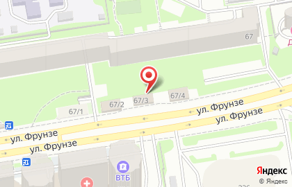 Сеть магазинов пиротехники Большой праздник в Дзержинском районе на карте