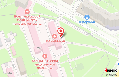 Аптека №1 на Университетской улице, 24 на карте