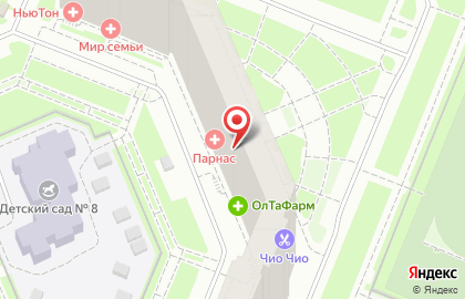 Мариенталь (Санкт-Петербург) на улице Михаила Дудина на карте