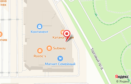 Ресторан итальянской кухни La Caramell Cafe в Правобережном районе на карте