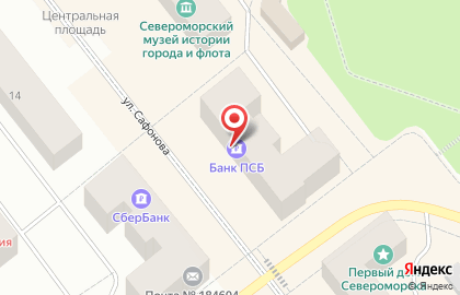 Всероссийская политическая партия Единая Россия на улице Сафонова на карте