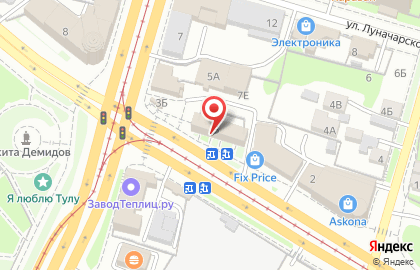 Вернисаж на Октябрьской улице на карте