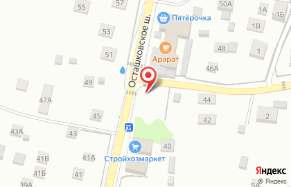 Пироговский дворик на Центральной улице на карте