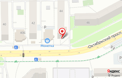 Магазин разливных напитков Бочковое на Октябрьском проспекте, 44 на карте