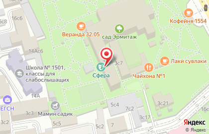 Московский драматический театр Сфера на карте