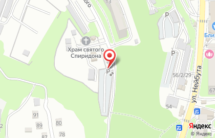 Автостоянка во Владивостоке на карте