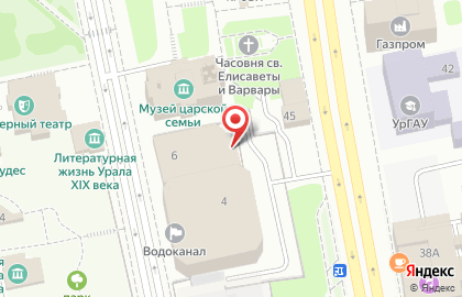 Банкомат Екатеринбургский муниципальный банк на улице Толмачёва на карте