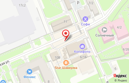 ТЦ Термин в Петроградском районе на карте