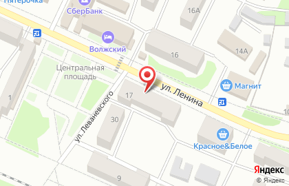 Отделение службы доставки Boxberry на улице Ленина на карте