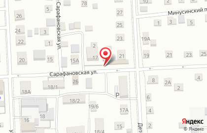 Патрина на карте
