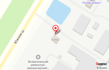 Всеволожский ремонтно-механический завод в Санкт-Петербурге на карте