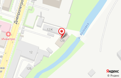 Авторесурс на Днепропетровской улице на карте
