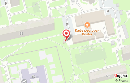Продуктовый магазин в Санкт-Петербурге на карте