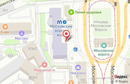 Автосервис, ООО Рубор на Московском проспекте на карте