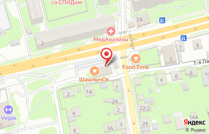 Магазин Тверское подворье на проспекте Николая Корыткова на карте