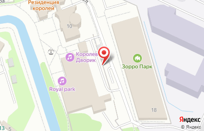 Ледовый каток Резиденции Королей на карте