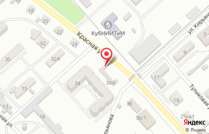 Магазин У Татьяны на Красной улице на карте