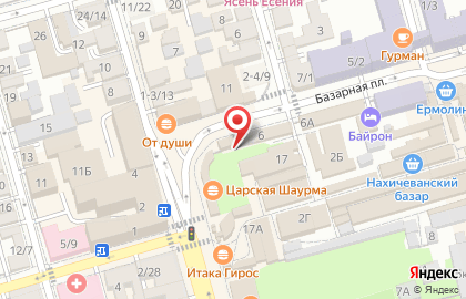 Банкомат Московский Индустриальный банк в Ростове-на-Дону на карте