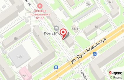 Магазин алкогольной продукции Сибирский Градус на Площади Гарина-Михайловского на карте