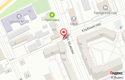 Исаковский, г. Березовский на карте