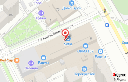 КрепМаркет в Свердловском районе на карте