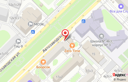 Единая Городская Юридическая Служба на Автозаводской улице на карте