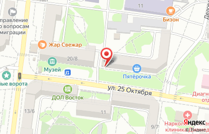 Рюмочная в Казани на карте