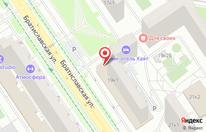 Супермаркет Пятёрочка в Москве на карте
