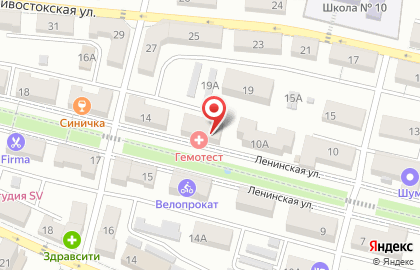 Салон маникюра во Владивостоке на карте