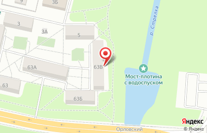 Мир на Санкт-Петербургском шоссе на карте