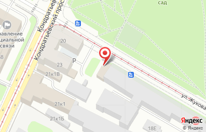 Бар Дружба в Калининском районе на карте