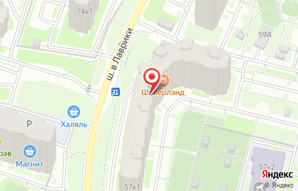 Аптека ЛекОптТорг в Санкт-Петербурге на карте