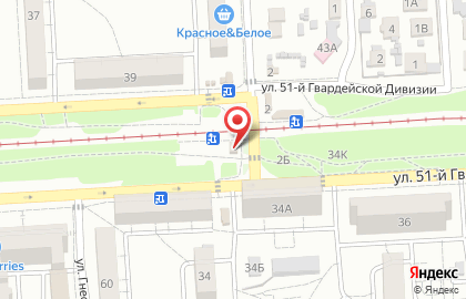 Магазин Волгоградский Мясокомбинат на Кутузовской улице на карте